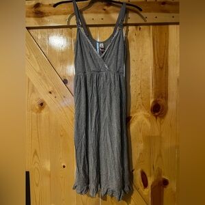 Gray Maternity/Nursing Nightgown